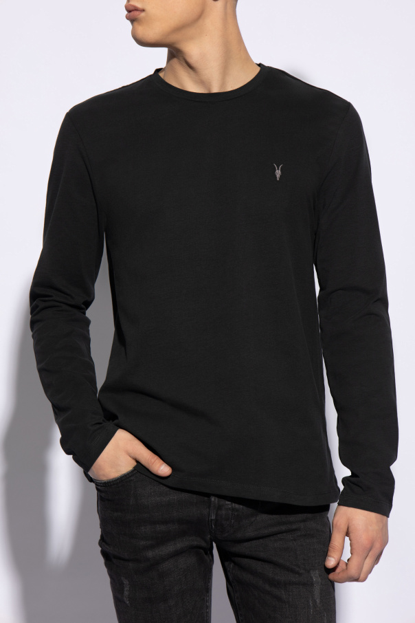 AllSaints 'Brace' Tshirt with long sleeves Men's Clothing Vitkac